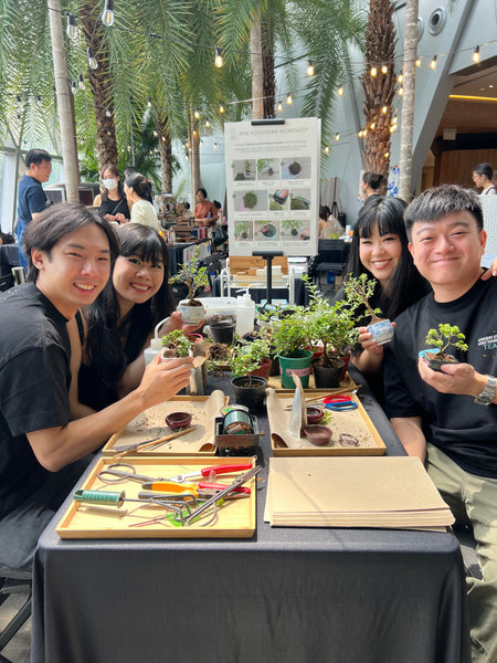 Mini Bonsai Prune and Shape Workshop @ Boutiques Singapore on 21st & 23rd Mar 2025