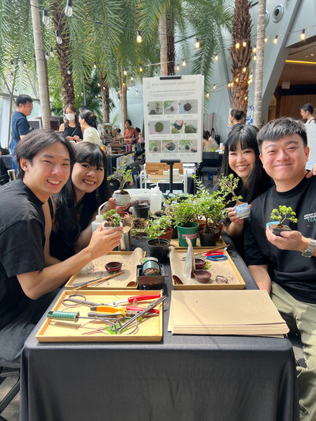 Mini Bonsai Prune and Shape Workshops on 6th July (1pm - 2pm) @ SGF2026 X Planters Market (Stage Area)