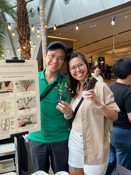 Mini Bonsai Prune and Shape Workshop @ Boutiques Singapore on 21st & 23rd Mar 2025