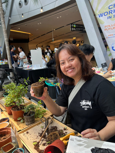 Mini Bonsai Prune and Shape Workshop @ Boutiques Singapore on 21st & 23rd Mar 2025