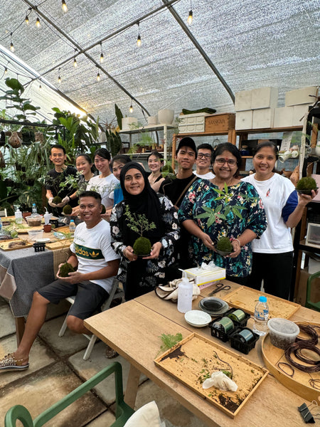 Signature Kokedama Workshop 13th September 2025 (Saturday 3pm-4.45pm)