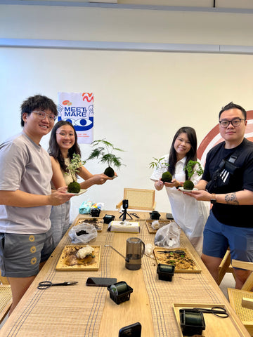 Mini Kokedama Workshop @ Boutiques Singapore on 21st - 23rd Mar 2025